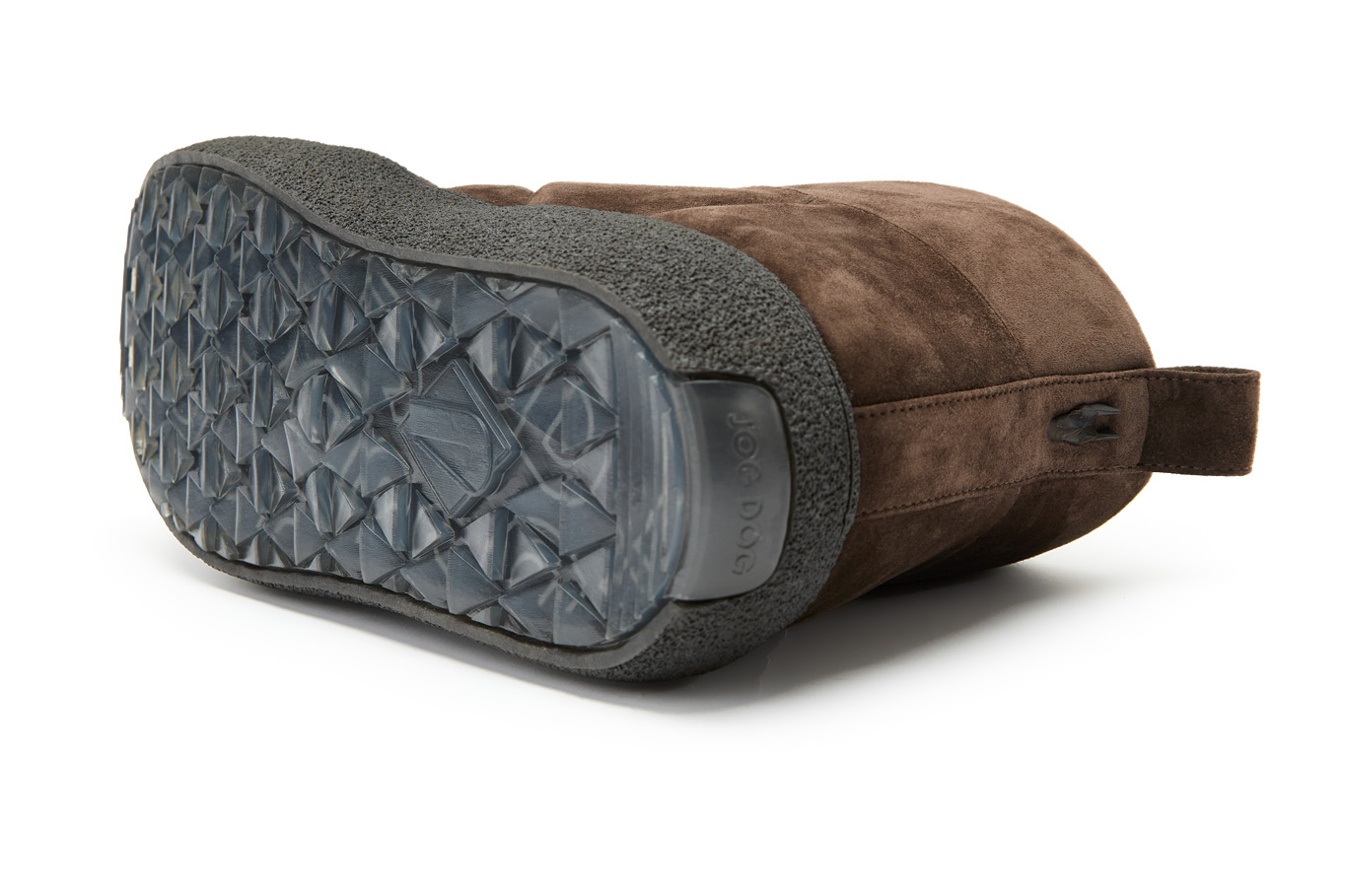 полусапоги 30288AW-1938 темно-коричневый велюр, фото 6